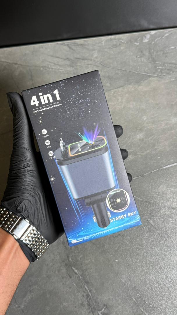 شارژر 4 کاره فندکی